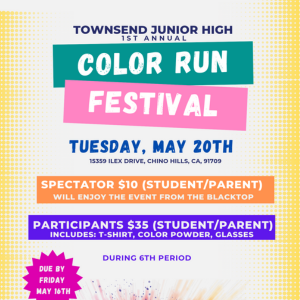  Color fun festival on May 19